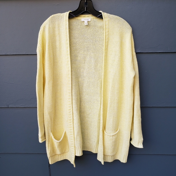Soft Joie Pavit Seed Stitch Yellow Cardigan - XS - Picture 2 of 11